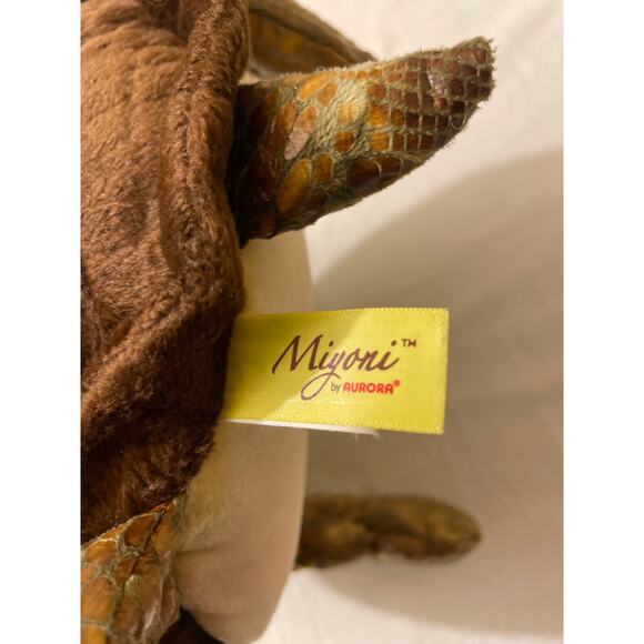 Miyoni By Aurora Sea Turtle Plush Stuffy Toy Ocean - Picture 5 of 7